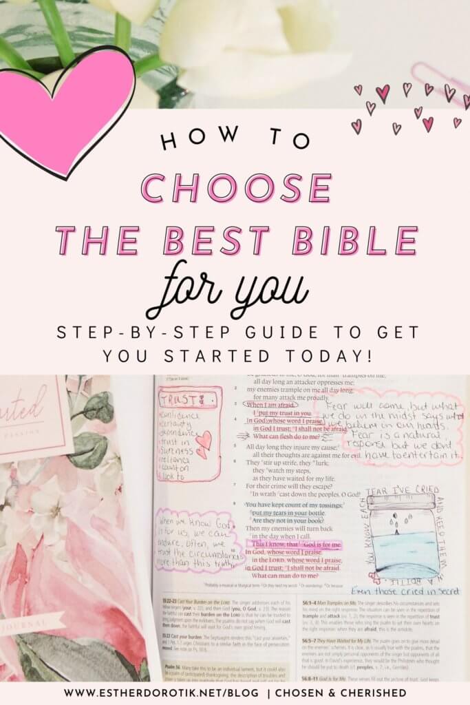 How To Choose The Best Bible For You - Chosen And Cherished