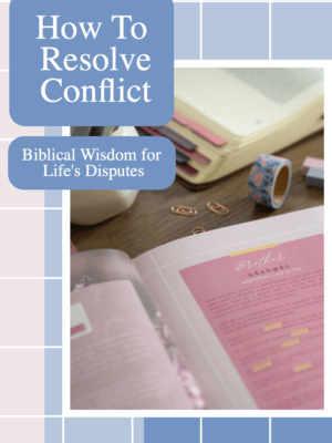 Discover the power of biblical conflict resolution in your marriage and daily life. Learn how to bridge divides and honor God through Christian conflict resolution strategies that turn confrontations into opportunities for growth and stronger relationships.